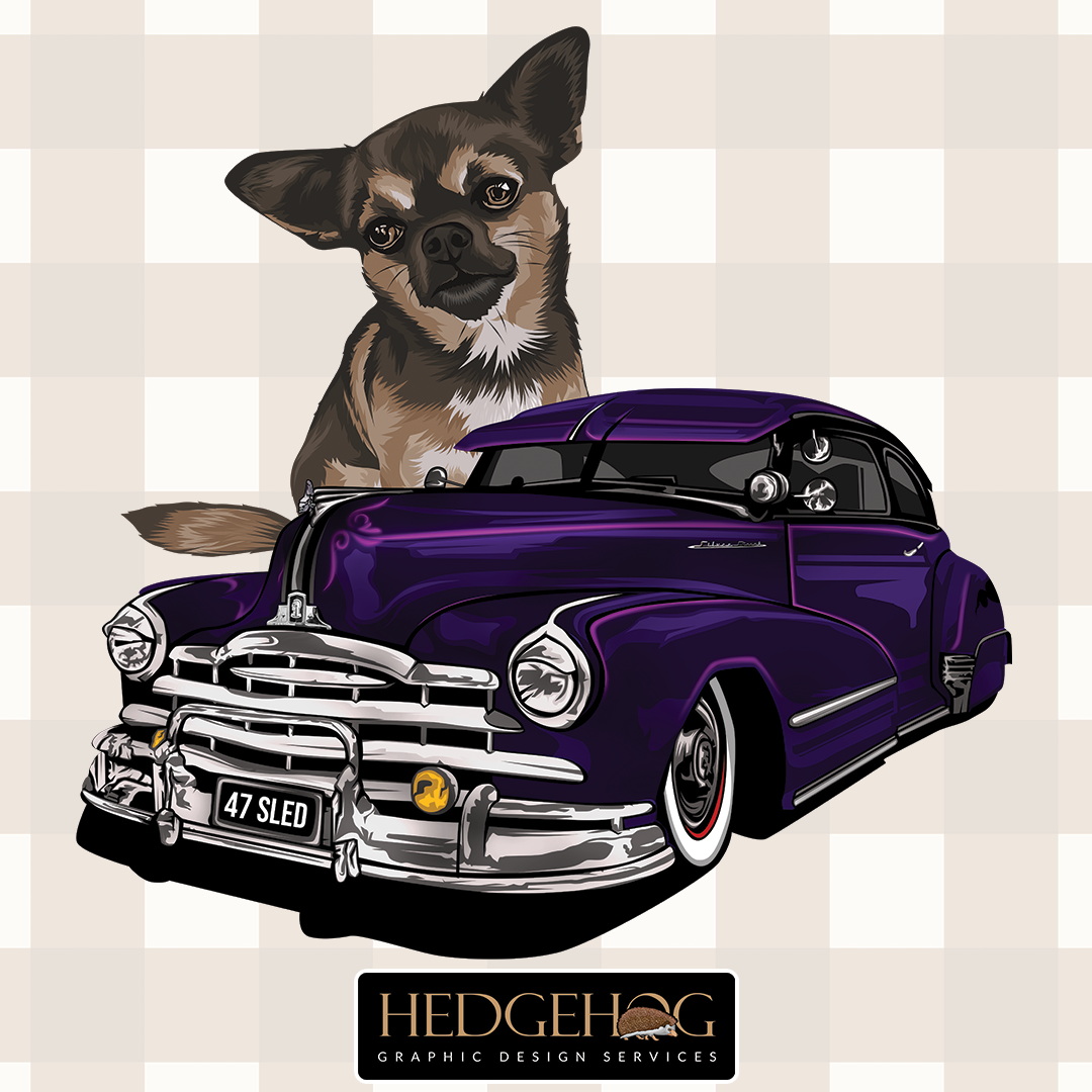 Custom Pet Illustration